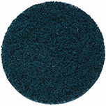 Quick-Change Disc: Roloc TR, 2" Dia, Silicon Carbide, Non-Woven - Blue, 25000 RPM, Series SC-DR