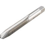 Spiral Point Tap: 5/16-18 UNC, 2 Flutes, Plug Chamfer, 3B Class of Fit, HSS, Bright/Uncoated Coated - Right Hand, H3