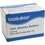 Standard Battery: Size AAA, Alkaline - Flat Terminal, LR03
