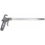 Air Blow Gun: Safety Extension Tube, Pistol Grip - 1/4 NPT, 24" Tube, Aluminum