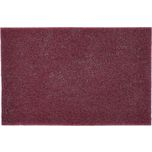 Hand Sanding Pad: Non-Woven, Aluminum Oxide, Super Fine Grade, Maroon - 6" Wide, 9" Long, Rectangle, Series 747