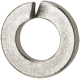 Split Lock Washer: 1/4 in Screw, Steel - 0.2520" ID Min, 0.2520" ID Max, 0.0620" Thick