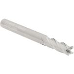 Square End Mill: 1/4" Dia, 3/4" LOC, 4 Flute, Solid Carbide - 2-1/2" OAL, 1/4" Shank Dia, 30 deg Helix, Bright/Uncoated Finish, Single End, Series HSQSC4-CC