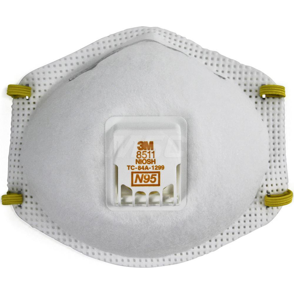 Disposable Particulate Respirator: Size Universal - Advance Electret Media, Exhalation Valve, Nose Clip